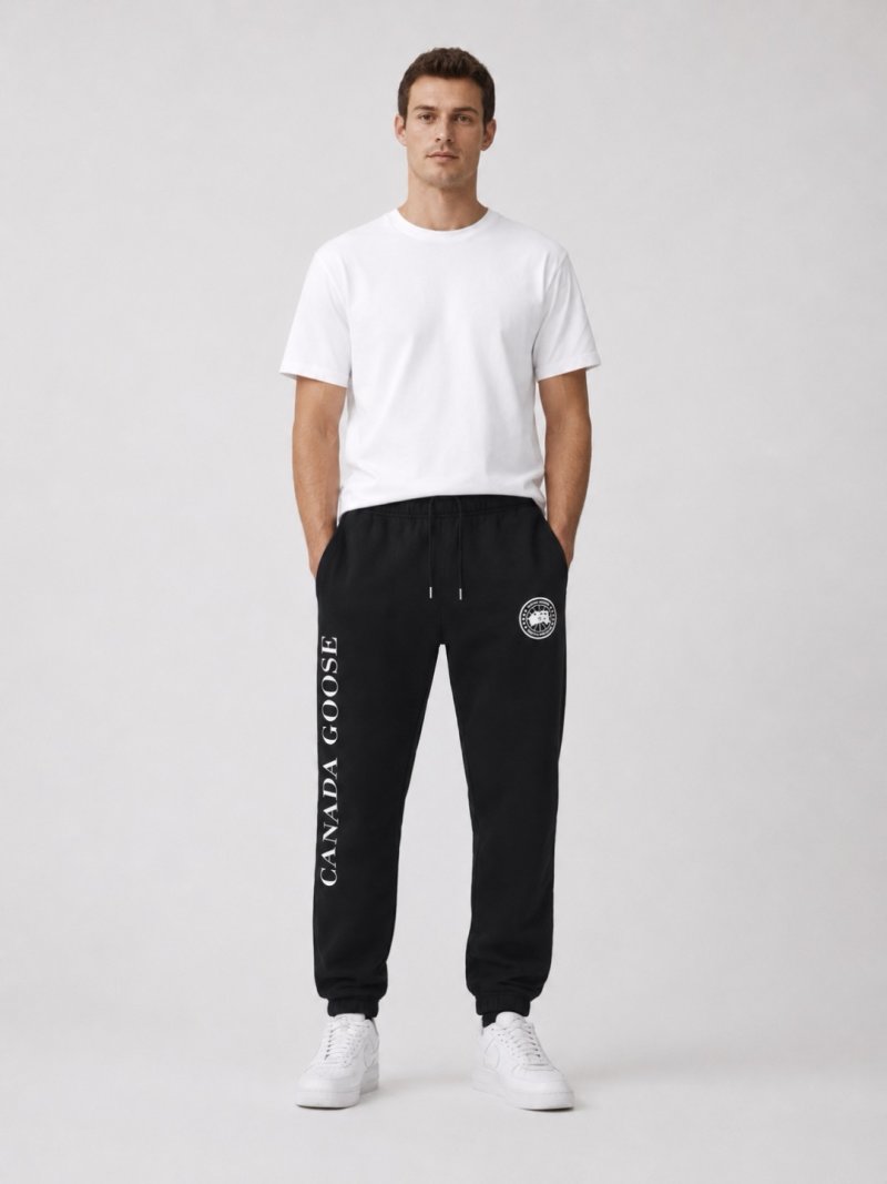 Canada Goose Black Logo Sweatpants view