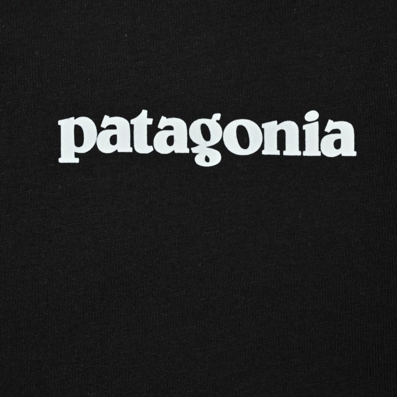 Patagonia Black Logo T-Shirt view