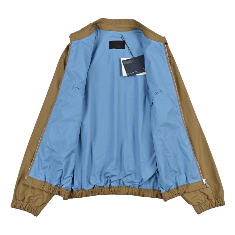 Essentials Fear of God Gold Nylon Bomber Jacket view