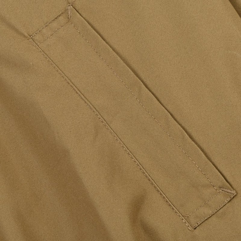 Essentials Fear of God Gold Nylon Bomber Jacket view