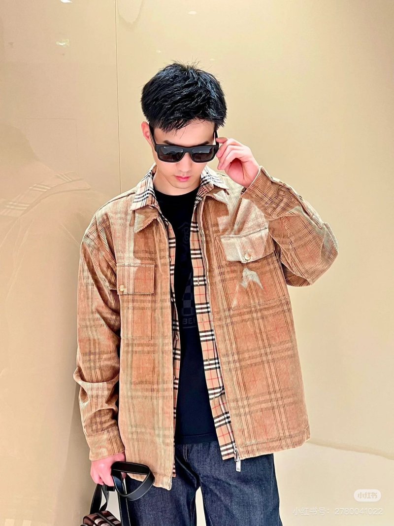 Vintage Tan Corduroy Overshirt Jacket view