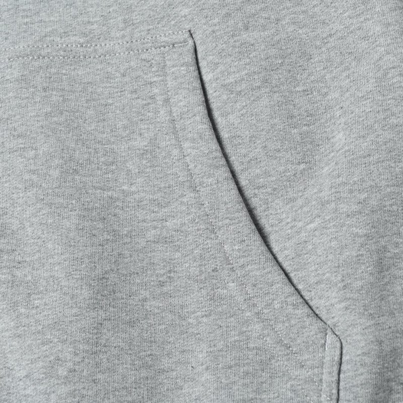 Burberry Grey Zip Hoodie with Nova Check Sleeves view