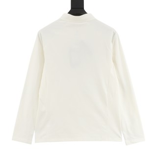 Kailas Men's Half-Zip Mock Neck Sweatshirt - Cream view 2