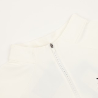 Kailas Men's Half-Zip Mock Neck Sweatshirt - Cream view 3