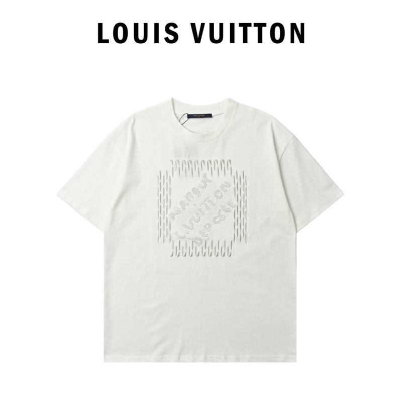 Cream Rhinestone Logo Oversized T-Shirt view
