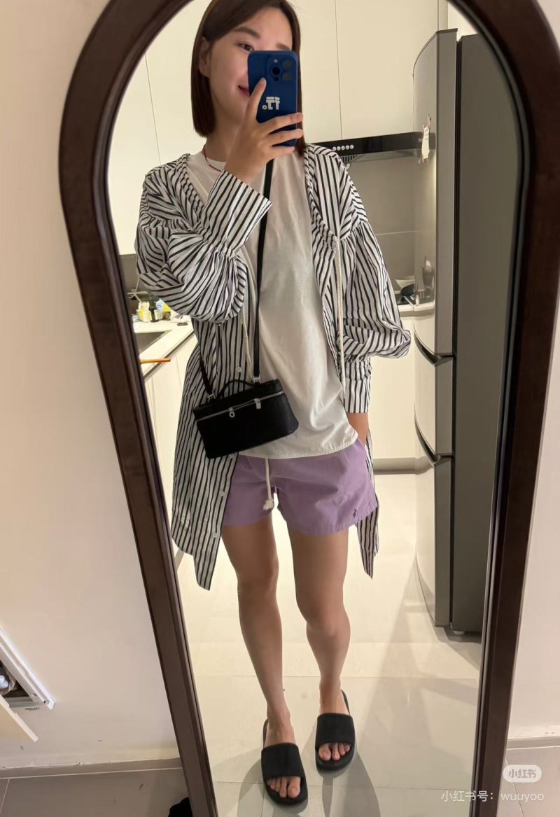 Ralph Lauren Polo Drawstring Shorts - Lavender Purple view