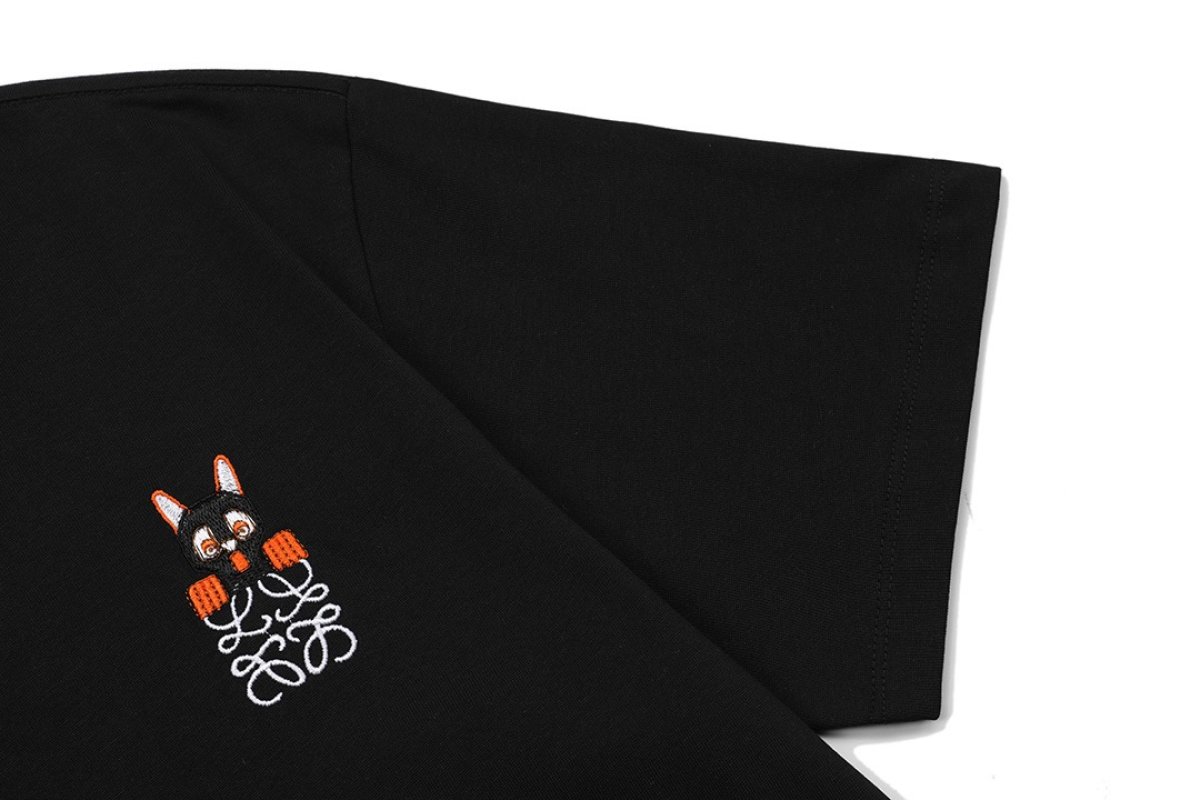 Black Cat Graphic Short Sleeve T-Shirt view