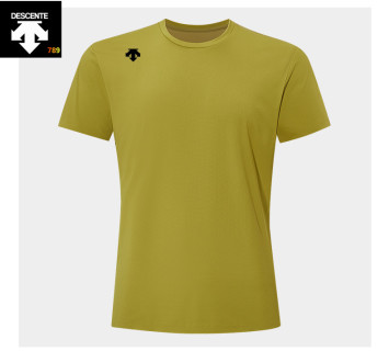 Descente Moisture-Wicking Crew Neck T-Shirt - Chartreuse view 1