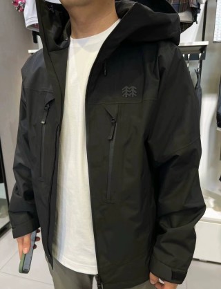 Stone Island Black Lightweight Hooded Jacket view 3