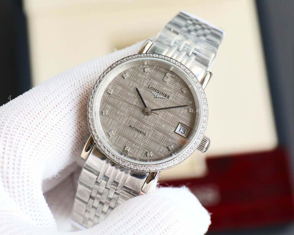Longines Elegant Couples Series Steel Automatic Watch 39.5mm view