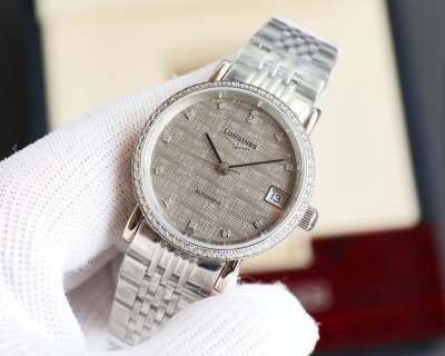 Longines Elegant Couples Series Steel Automatic Watch 39.5mm view 4