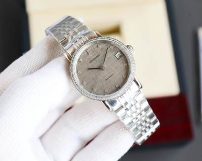 Longines Elegant Couples Series Steel Automatic Watch 39.5mm view 6