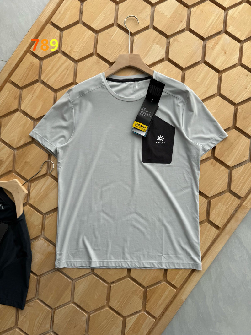 Kailas Reflective Logo Crew Neck T-Shirt Black view