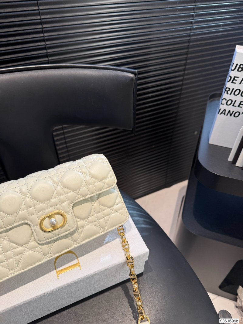 Dior Jolie Top Handle Mini Chain Bag Cream view