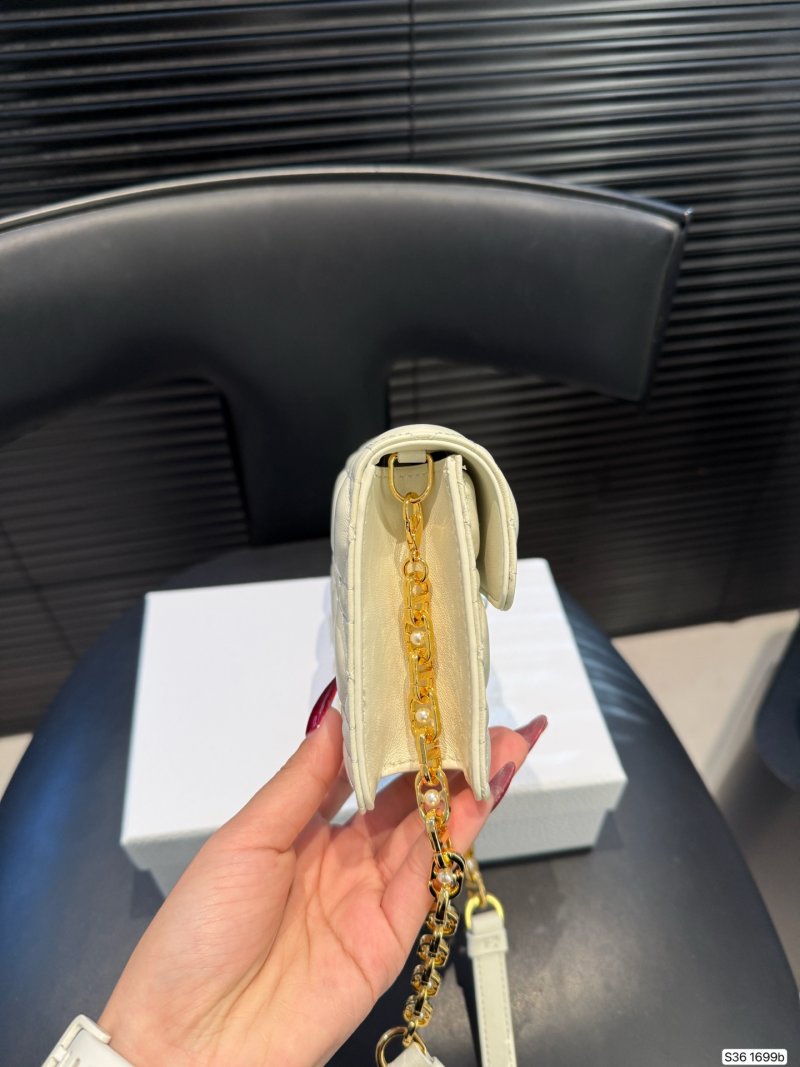Dior Jolie Top Handle Mini Chain Bag Cream view