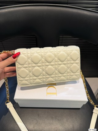 Dior Jolie Top Handle Mini Chain Bag Cream view 6