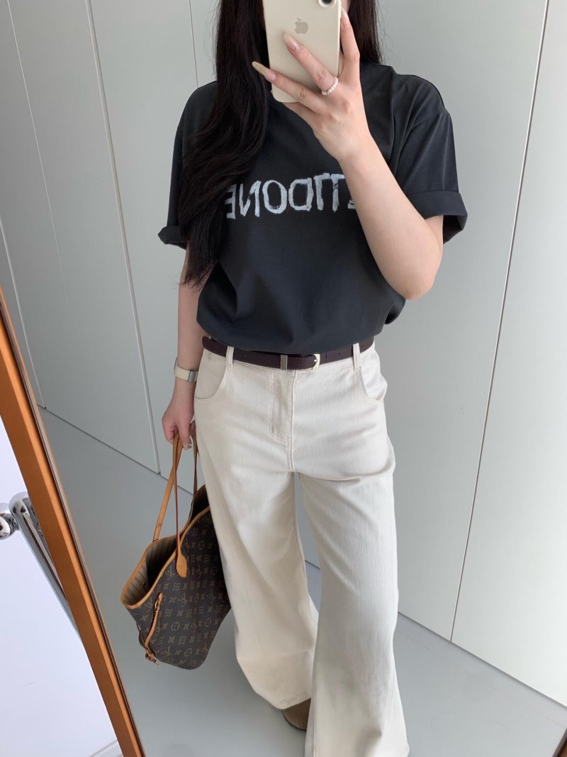 Black Welcome Oversized Short Sleeve T-Shirt view