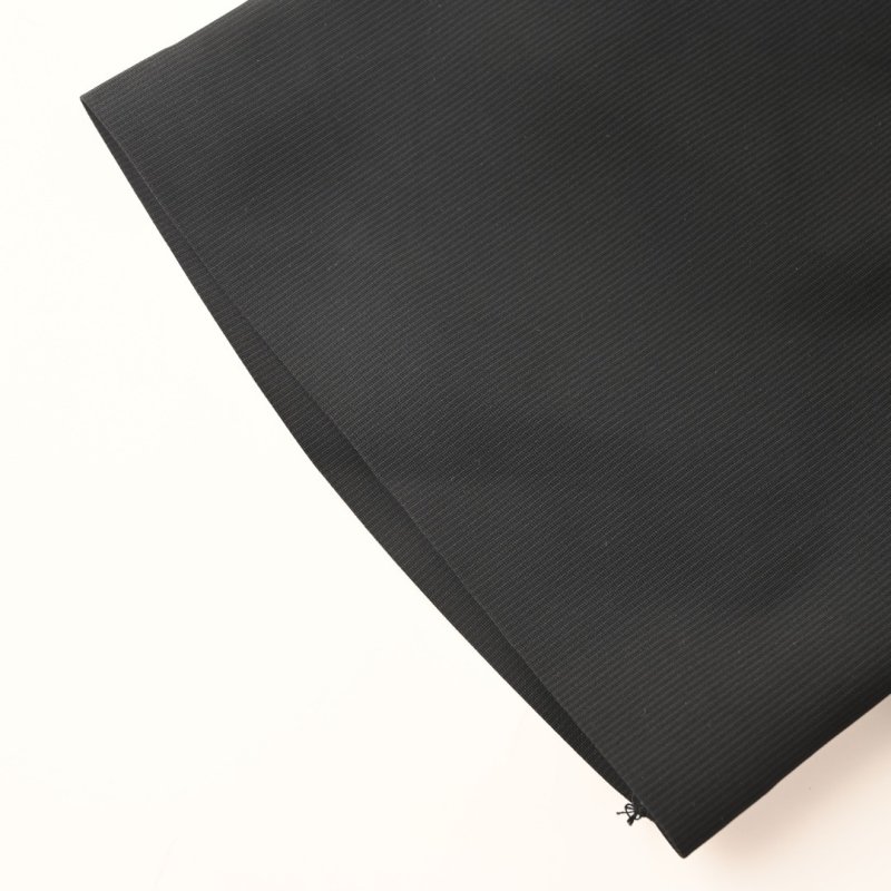 Black Minimalist Polo Shirt with Embroidered Logo view
