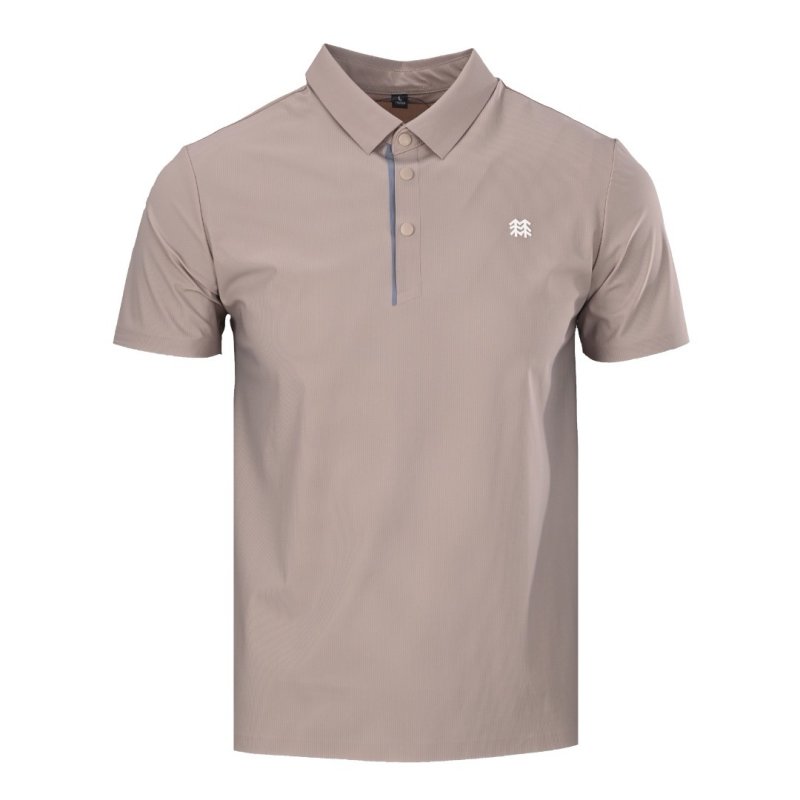 Stone Island Beige Short Sleeve Polo Shirt view