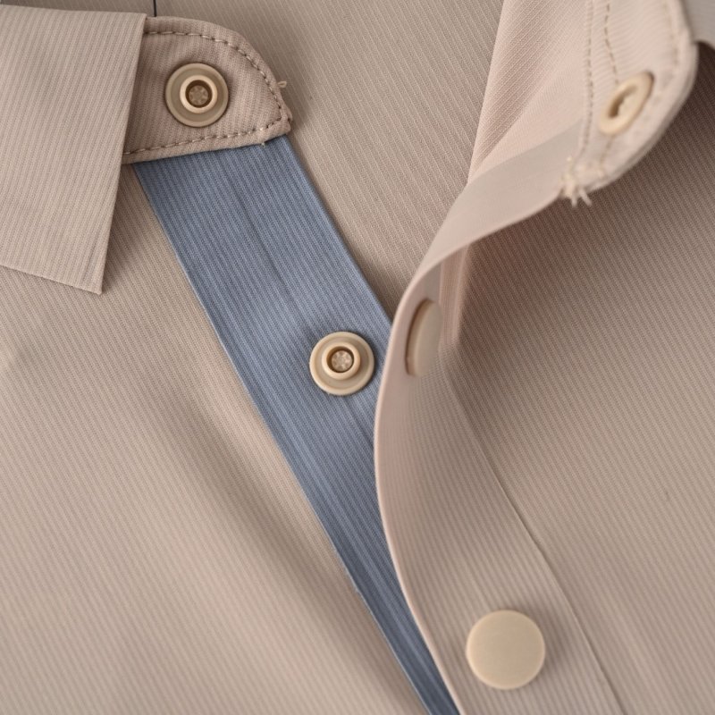 Stone Island Beige Short Sleeve Polo Shirt view