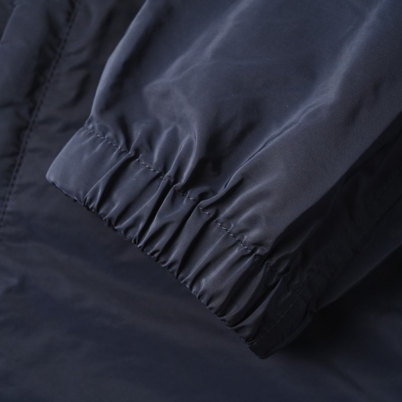 Burberry Black Lightweight Windbreaker with Embroidered Logo view