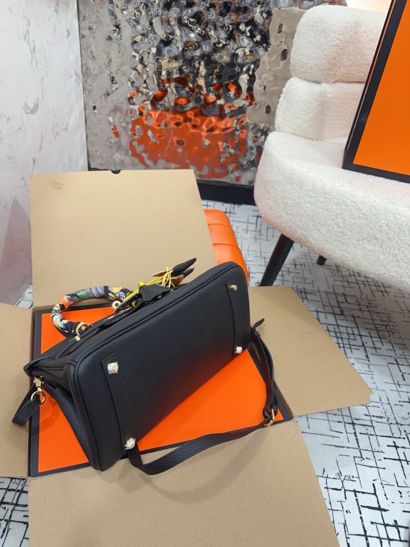 Hermès Birkin 30 Black Togo Leather Bag view