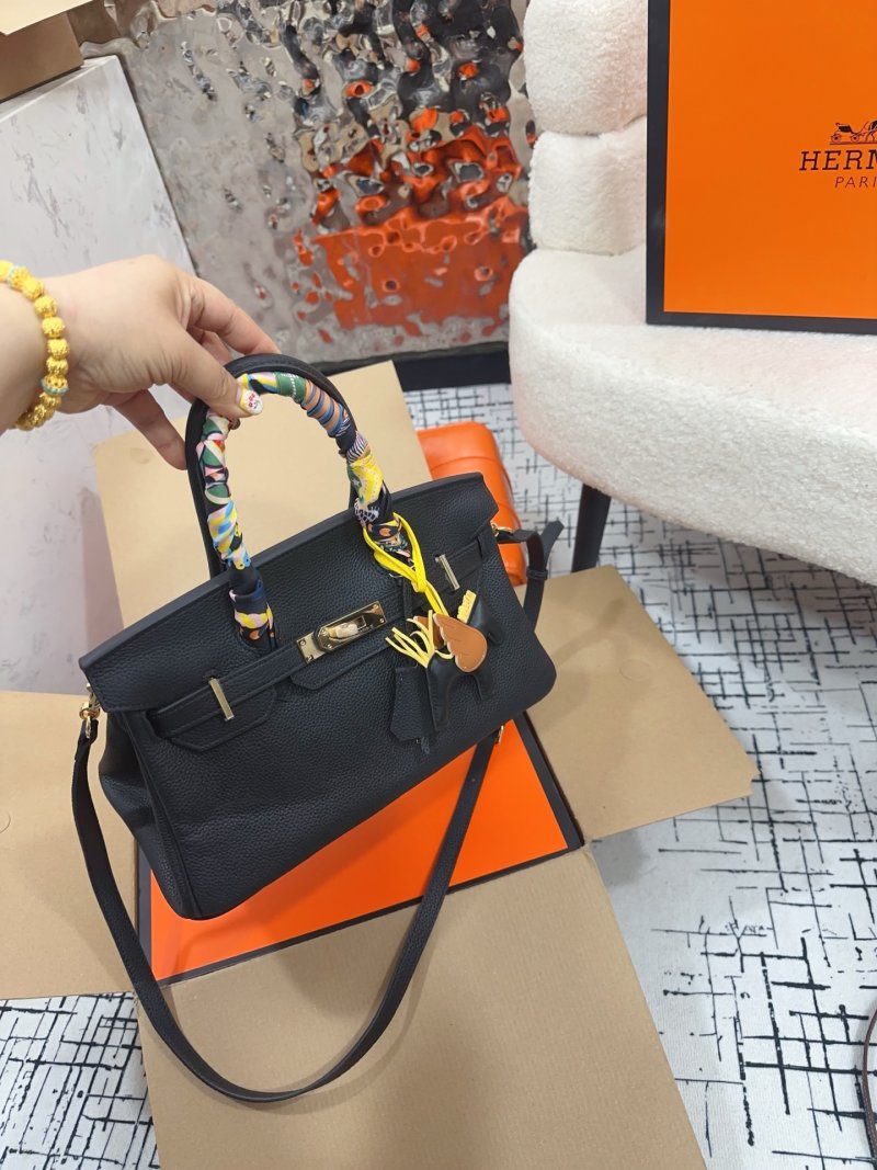 Hermès Birkin 30 Black Togo Leather Bag view