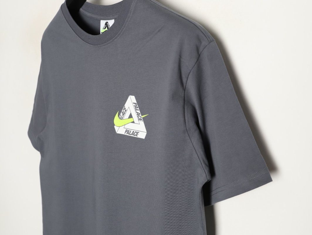 Palace Triangle Logo Short Sleeve T-Shirt Charcoal view