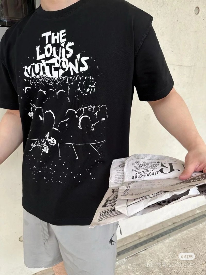 Black Graphic Print Short Sleeve T-Shirt view