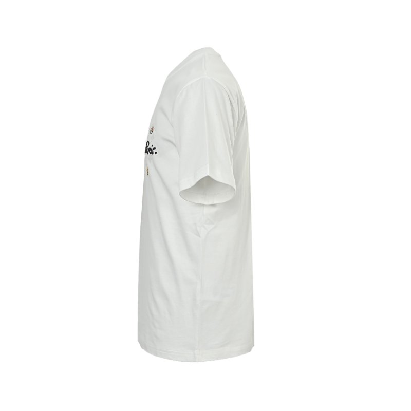 Louis Vuitton Paris White T-Shirt with Monogram Embroidery view