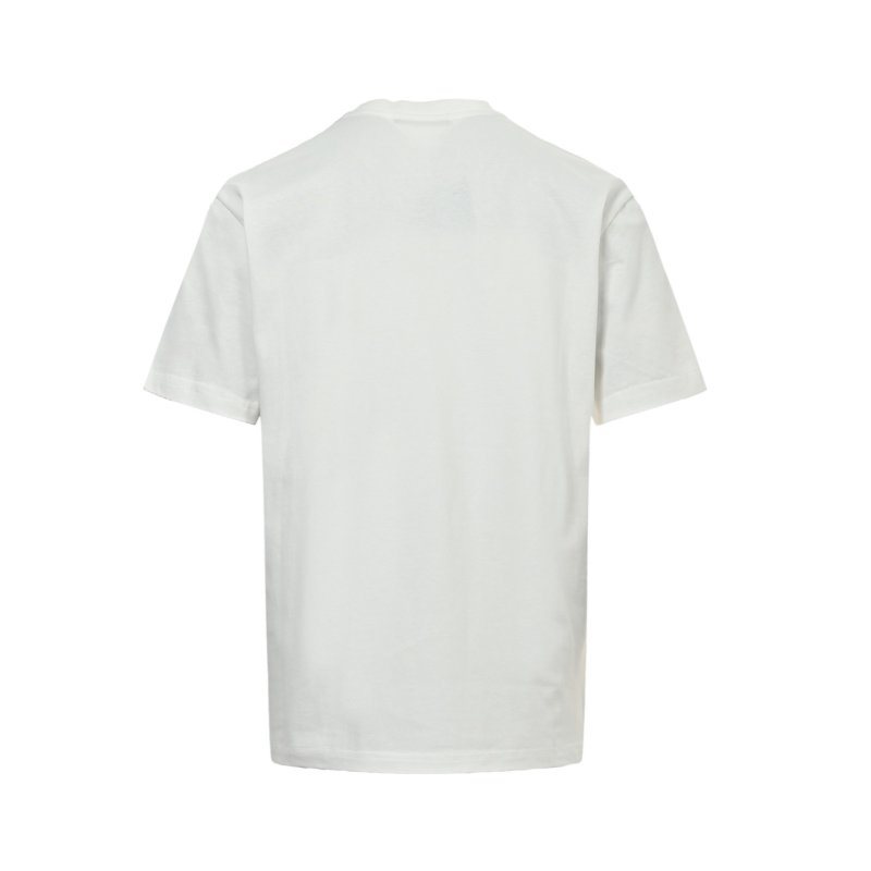 Louis Vuitton Paris White T-Shirt with Monogram Embroidery view