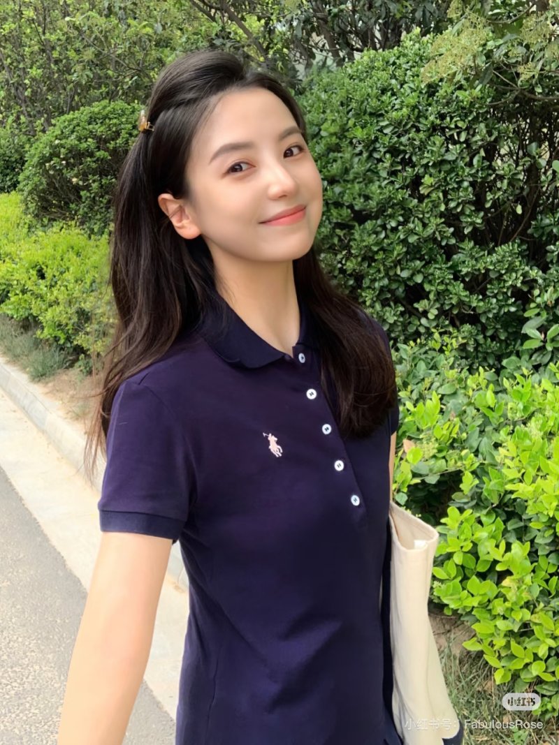 Polo Ralph Lauren Women's Navy Polo Shirt