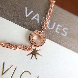 Bvlgari Rose Gold White Ceramic Pendant Necklace view 5