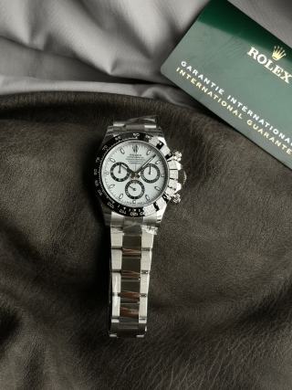 Rolex Daytona Cosmograph Panda Chronograph Steel Watch