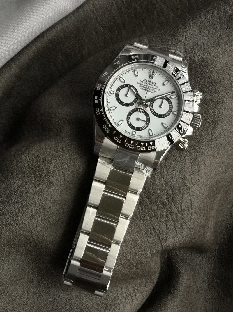 Rolex Daytona Cosmograph Panda Chronograph Steel Watch view
