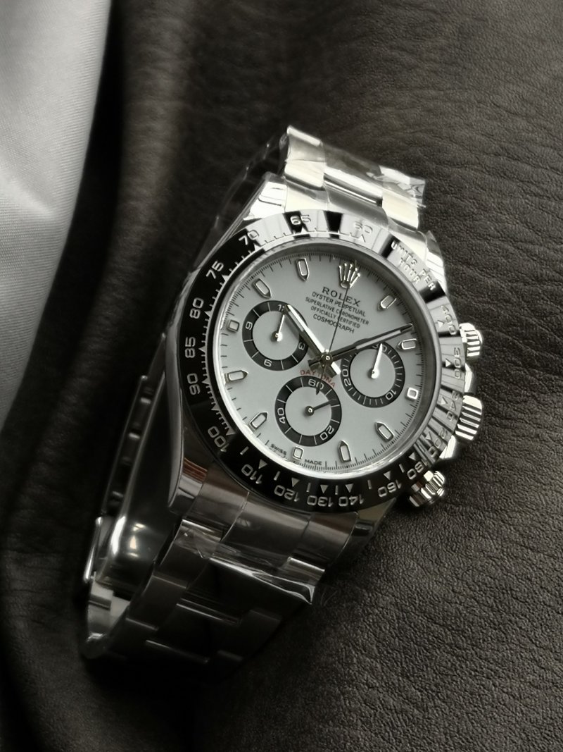 Rolex Daytona Cosmograph Panda Chronograph Steel Watch view