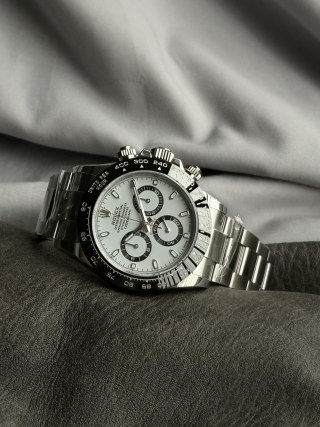 Rolex Daytona Cosmograph Panda Chronograph Steel Watch view 6