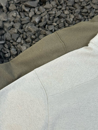 Arc'teryx Short Sleeve Half-Zip Mock Neck T-Shirt Sage view 6