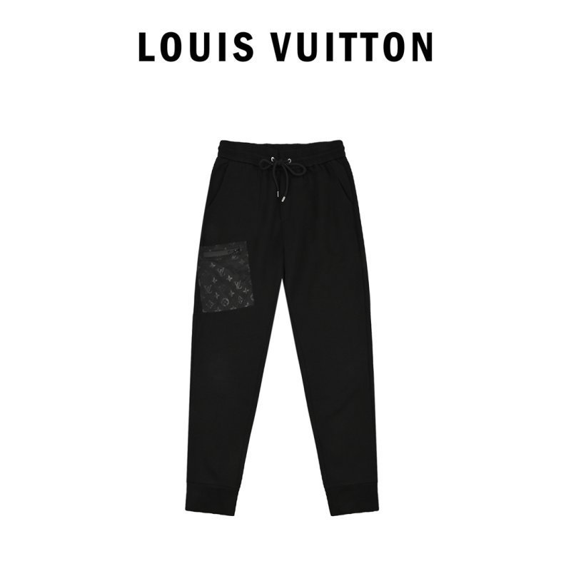 Louis Vuitton Black Monogram Cargo Pants view