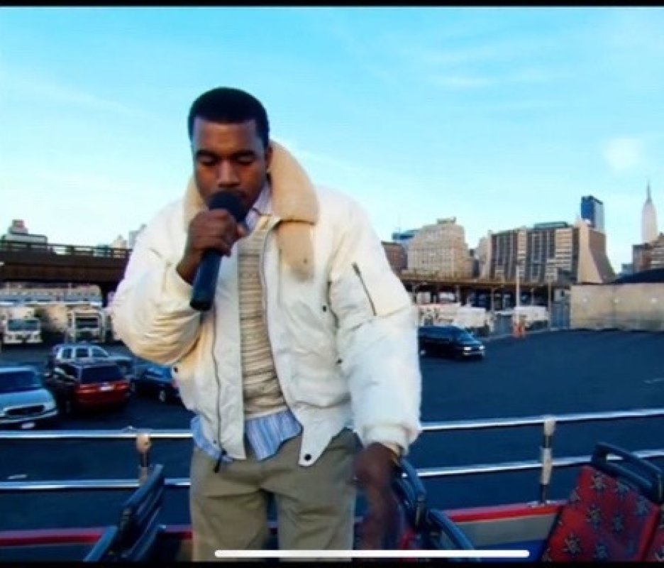 Cream White Oversized Down Puffer Jacket view