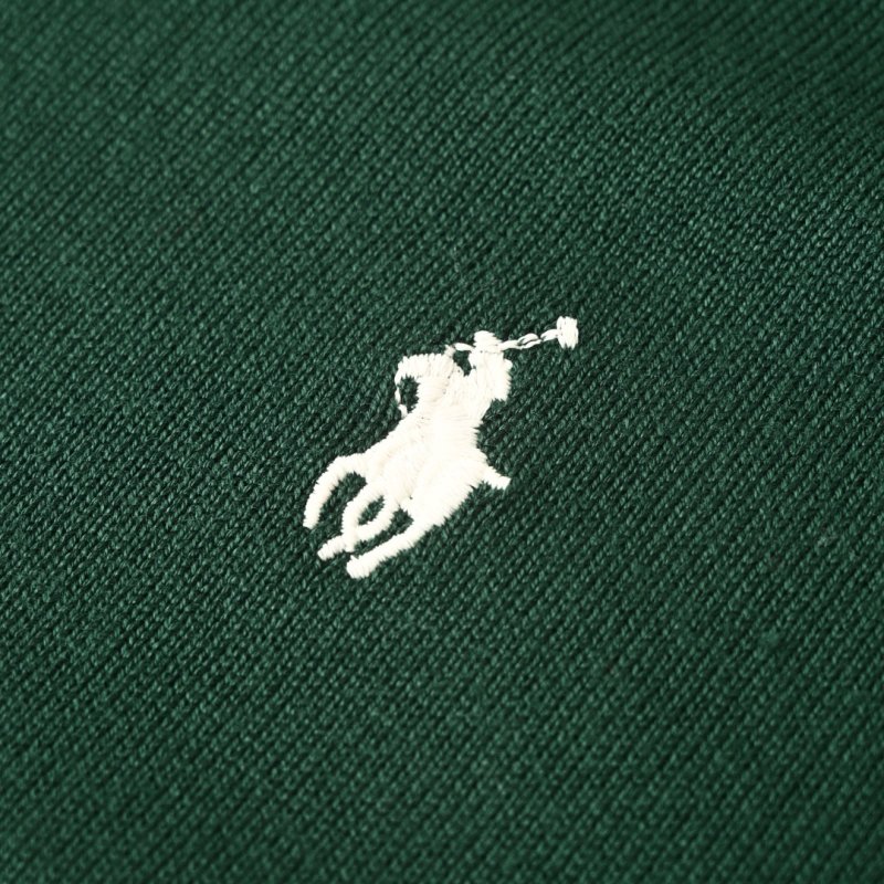 Polo Ralph Lauren White & Navy Striped Polo Shirt view