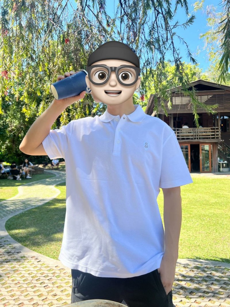 White Short Sleeve Polo Shirt view