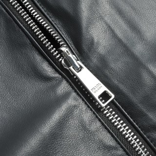 Prada Black Nylon Puffer Jacket view 19