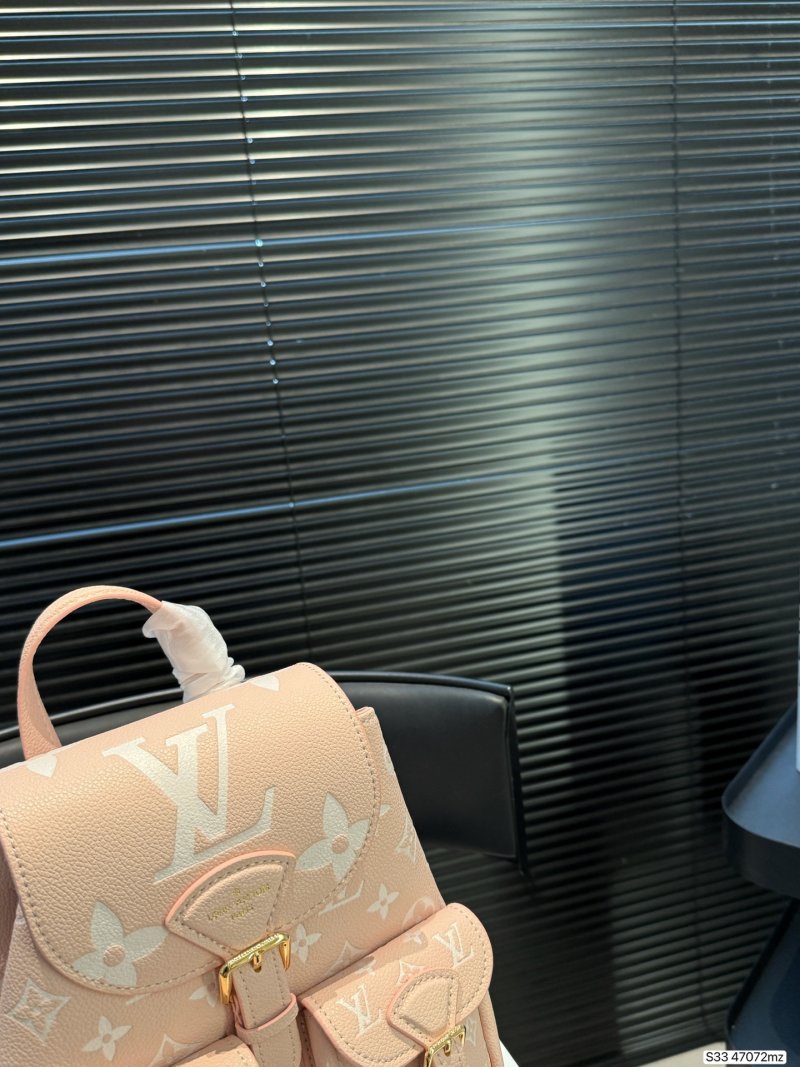Louis Vuitton Monogram Canvas Backpack - Blush Pink view