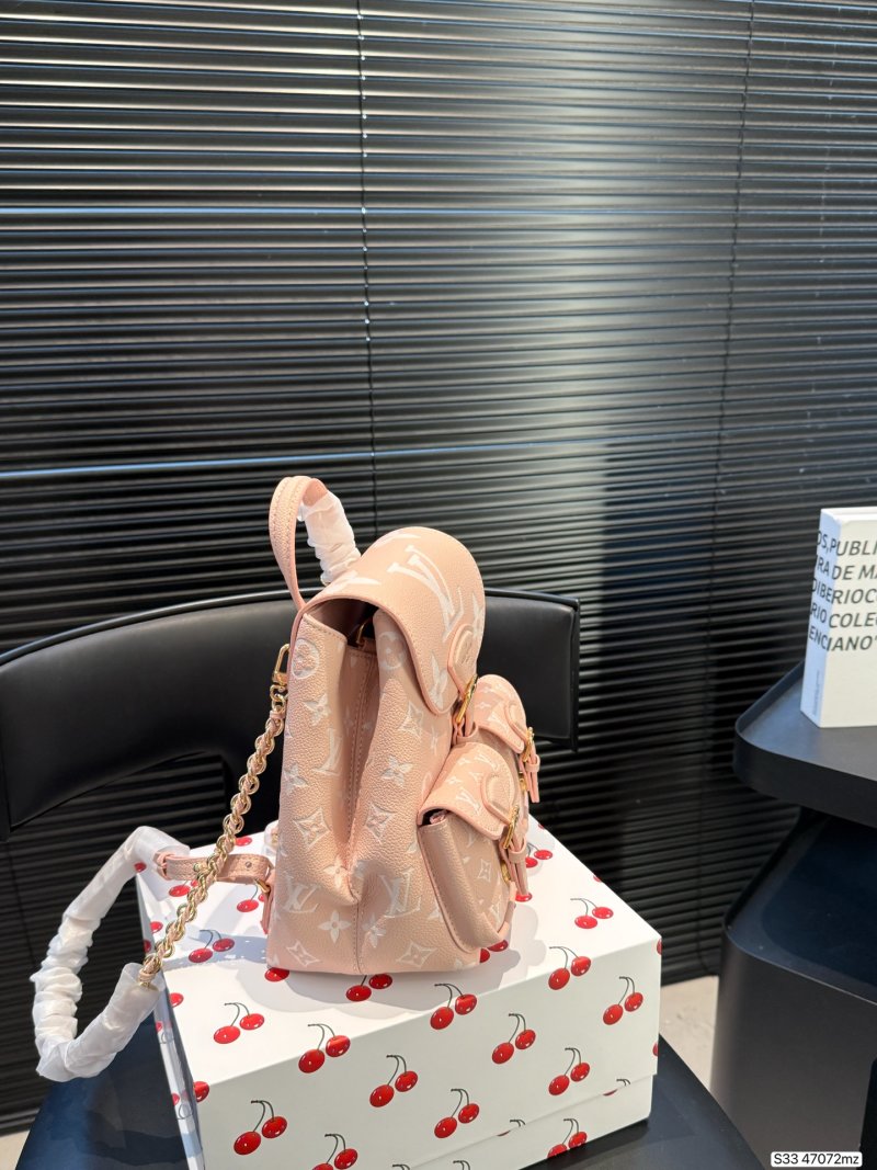 Louis Vuitton Monogram Canvas Backpack - Blush Pink view