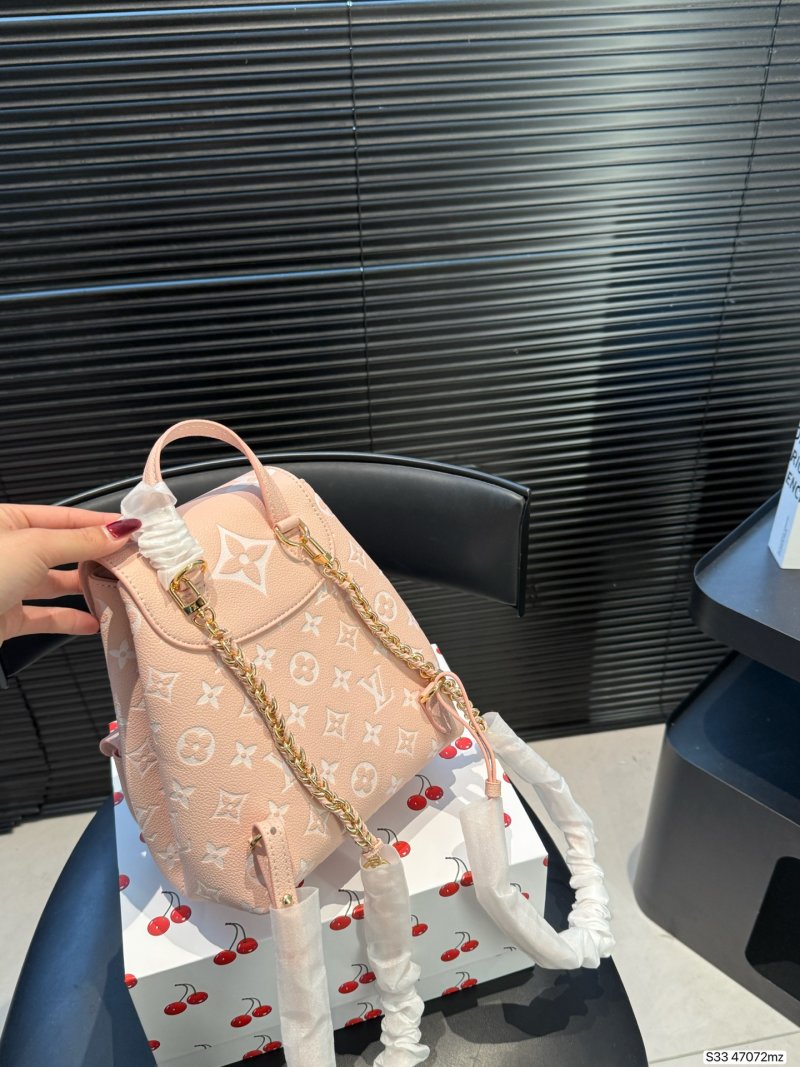 Louis Vuitton Monogram Canvas Backpack - Blush Pink view