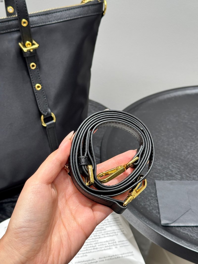 Prada Classic Nylon Tote Bag in Black view