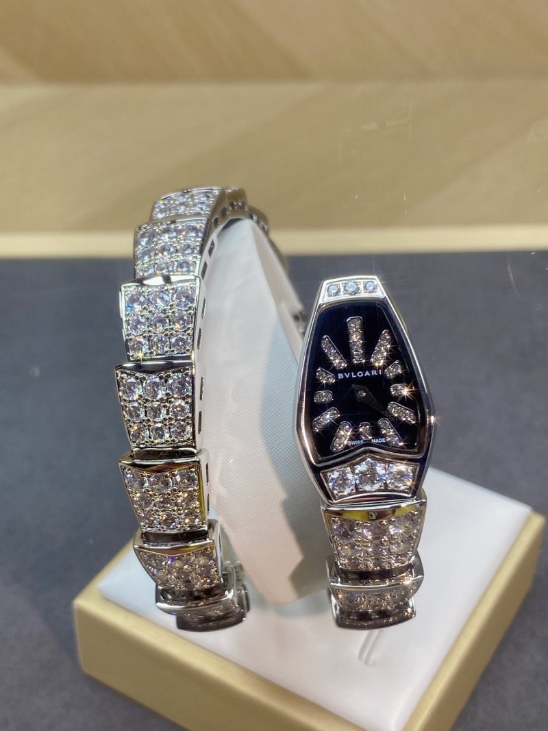 Bulgari Serpenti Two-Tone Diamond Watch view