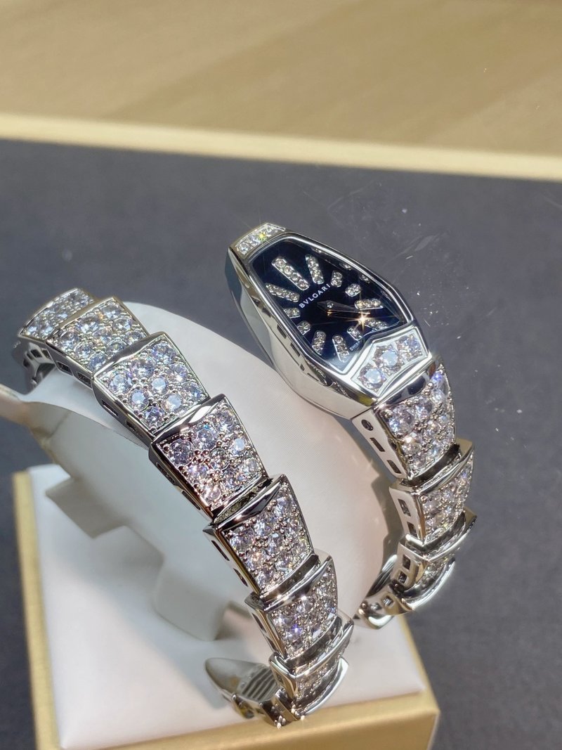 Bulgari Serpenti Two-Tone Diamond Watch view