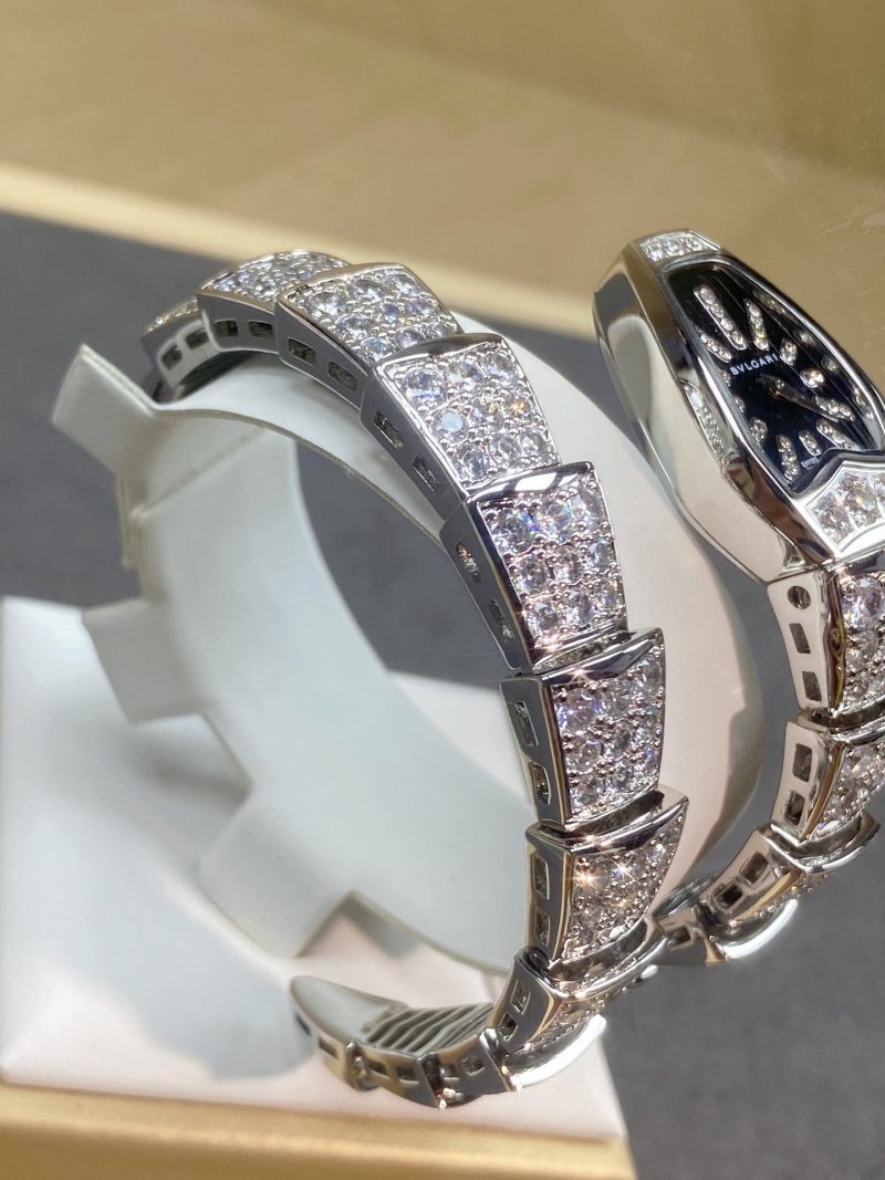 Bulgari Serpenti Two-Tone Diamond Watch view